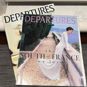 Departures Magazine Set of 2 (1999 and 2008)